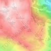 Carte topographique Mostayal, carte du relief, carte des altitudes