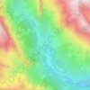 Carte topographique Chiappera, carte du relief, carte des altitudes