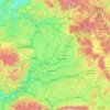 Carte topographique Ardeal, altitude, relief