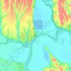 Carte topographique Galați, carte du relief, carte des altitudes