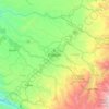 Carte topographique Popayán, carte du relief, carte des altitudes