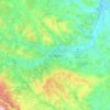 Carte topographique Cluj-Napoca, carte du relief, carte des altitudes