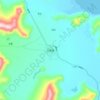 Carte topographique 打隆镇, altitude, relief