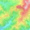 Carte topographique Corna, altitude, relief