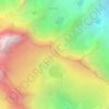 Carte topographique Sierra Nevada de Santa Marta, carte du relief, carte des altitudes