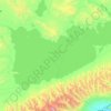 Carte topographique གནམ་མཚོ་ (纳木错), altitude, relief