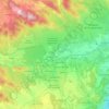 Carte topographique Veszprém, carte du relief, carte des altitudes