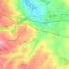 Carte topographique Yffiniac, altitude, relief