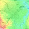 Carte topographique Riobamba, carte du relief, carte des altitudes