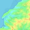 Carte topographique Nieul-sur-Mer, altitude, relief