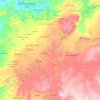 Carte topographique Tassousfi, carte du relief, carte des altitudes