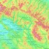 Carte topographique FI, carte du relief, carte des altitudes