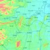 Carte topographique 临澧县, carte du relief, carte des altitudes