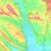 Carte topographique Falces, carte du relief, carte des altitudes