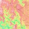 Carte topographique 那坡县 (Napo), altitude, relief