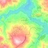 Carte topographique Sidi Mérouane, relief, altitude