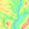 Carte topographique Barnet, carte du relief, carte des altitudes