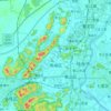 Carte topographique 秀峰区, altitude, relief