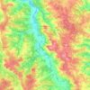 Carte topographique Lagraulet-du-Gers, altitude, relief