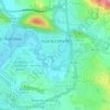 Carte topographique Huarte, carte du relief, carte des altitudes