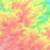 Carte topographique Incourt, altitude, relief