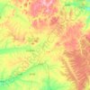 Carte topographique 五大连池市, altitude, relief