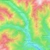 Carte topographique Ceres, carte du relief, carte des altitudes
