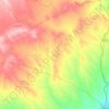 Carte topographique Soula, carte du relief, carte des altitudes