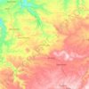 Carte topographique Nihit, carte du relief, carte des altitudes