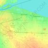 Carte topographique Tecumseh, carte du relief, carte des altitudes