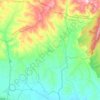 Carte topographique Jimla, carte du relief, carte des altitudes