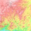 Carte topographique Chengde, altitude, relief