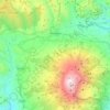 Carte topographique Randazzo, carte du relief, carte des altitudes