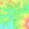 Carte topographique Bronte, carte du relief, carte des altitudes