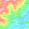Carte topographique Ighram, altitude, relief