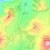 Carte topographique Machachi, carte du relief, carte des altitudes
