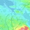 Carte topographique Sligo, carte du relief, carte des altitudes