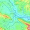 Carte topographique Urroz, carte du relief, carte des altitudes