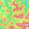 Carte topographique Leiza, carte du relief, carte des altitudes