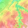 Carte topographique Oumazza, altitude, relief