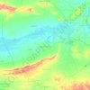 Carte topographique El Hamma, carte du relief, carte des altitudes