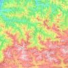 Carte topographique Aller, carte du relief, carte des altitudes