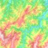 Carte topographique Boal, carte du relief, carte des altitudes