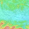 Carte topographique Žalec, carte du relief, carte des altitudes