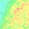 Carte topographique Yatenga, carte du relief, carte des altitudes
