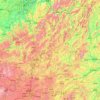 Carte topographique 乌江, altitude, relief