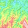 Carte topographique Grado, carte du relief, carte des altitudes