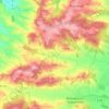 Carte topographique Lias, altitude, relief