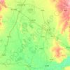 Carte topographique 大庆市, carte du relief, carte des altitudes
