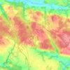 Carte topographique Camors, altitude, relief